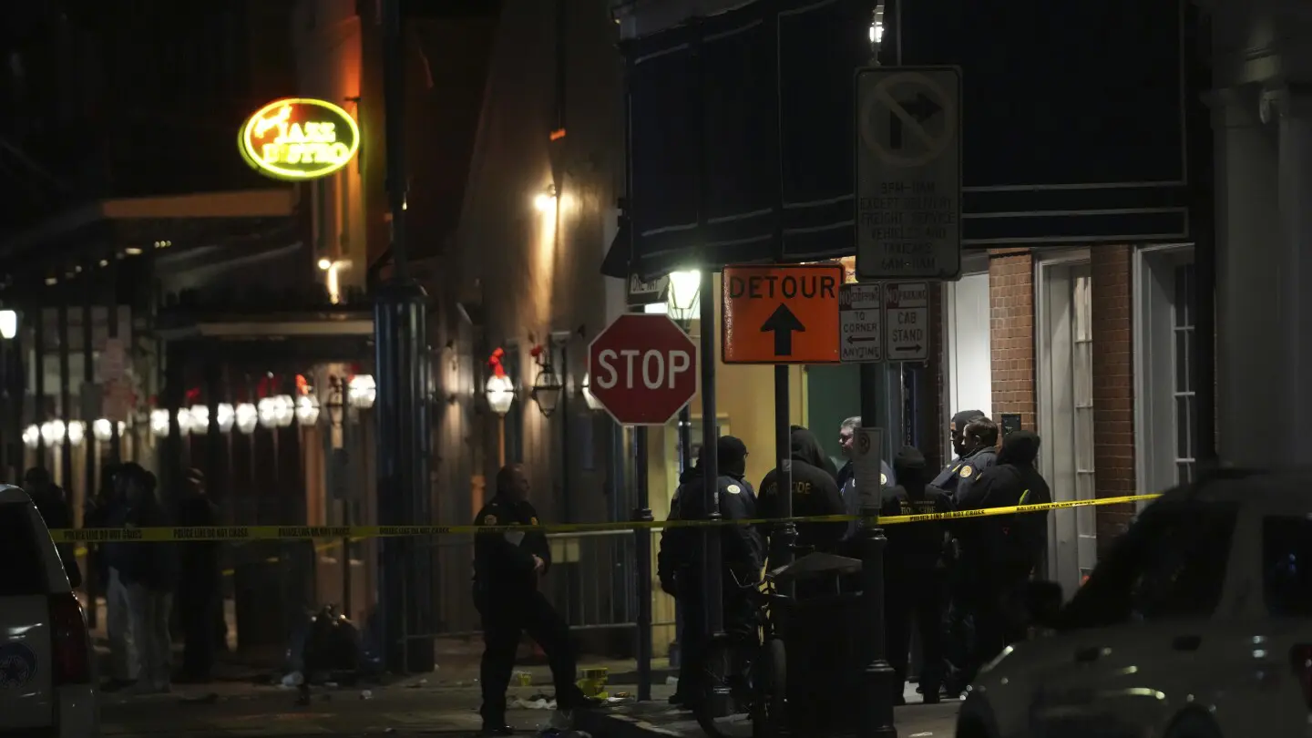 Tragedy on Bourbon Street: Vehicle Crash and Shooting in New Orleans Tragedy on Bourbon Street: Vehicle Crash and Shooting in New Orleans