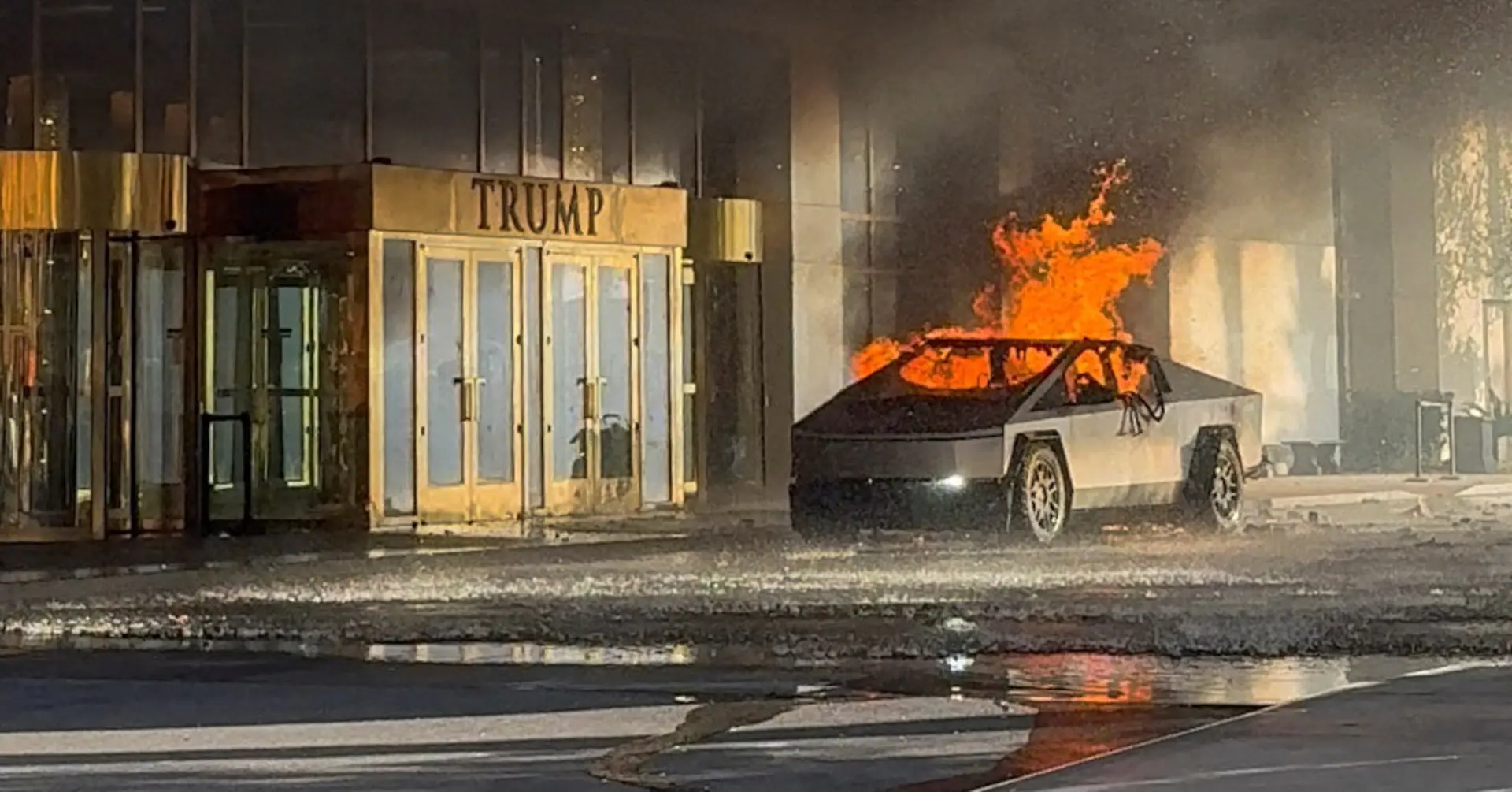 Cybertruck Fire at Trump Hotel in Las Vegas: Fatal Incident Under Investigation