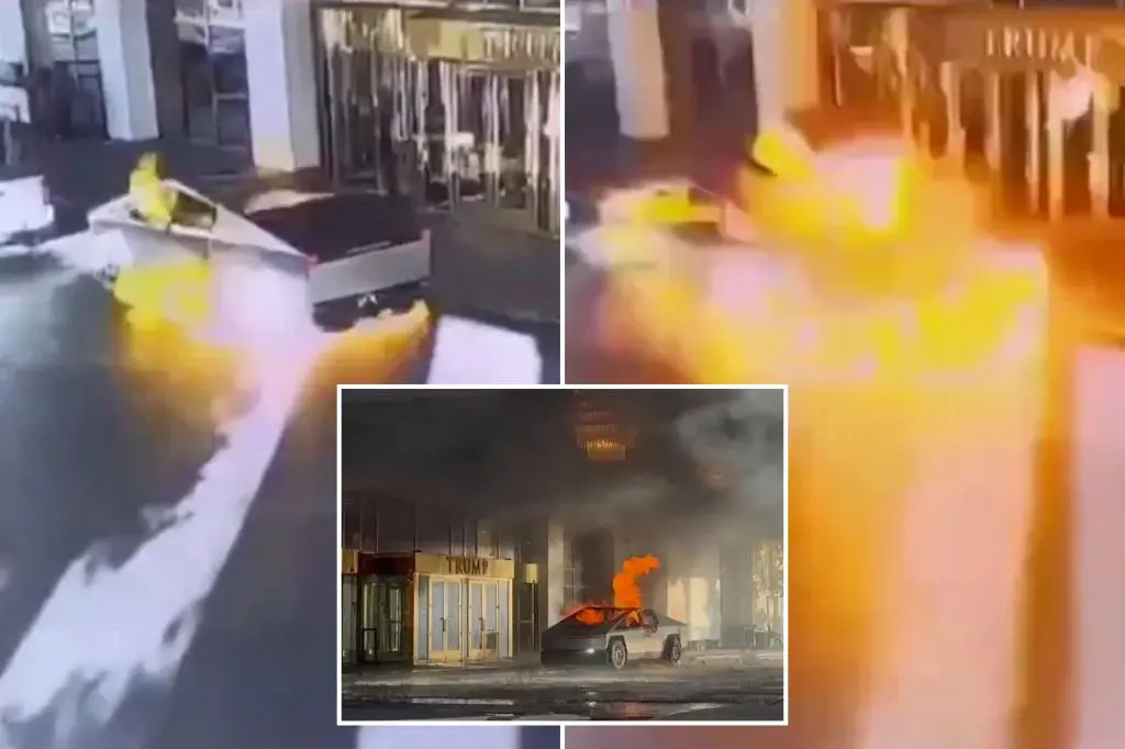 Tesla Cybertruck Fire at Trump Hotel in Las Vegas: One Fatality