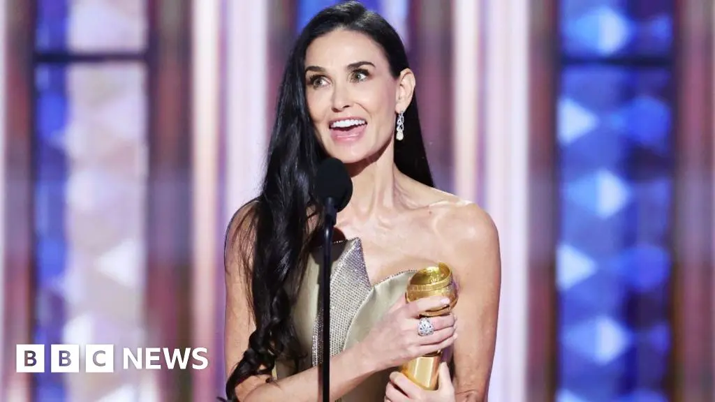 Demi Moore's Triumphant Night at the 2025 Golden Globes