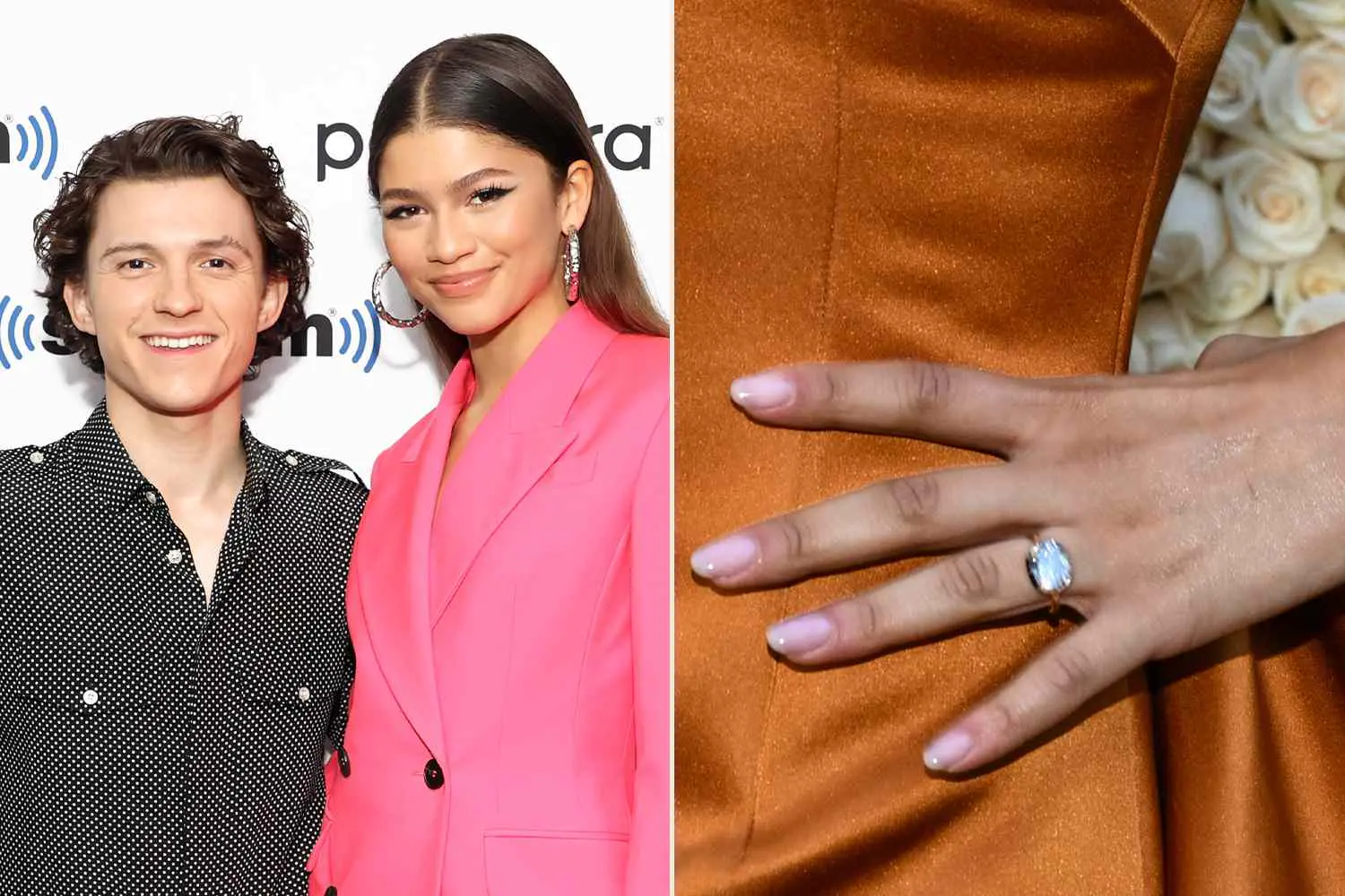 Zendaya and Tom Holland Spark Engagement Buzz at Golden Globes