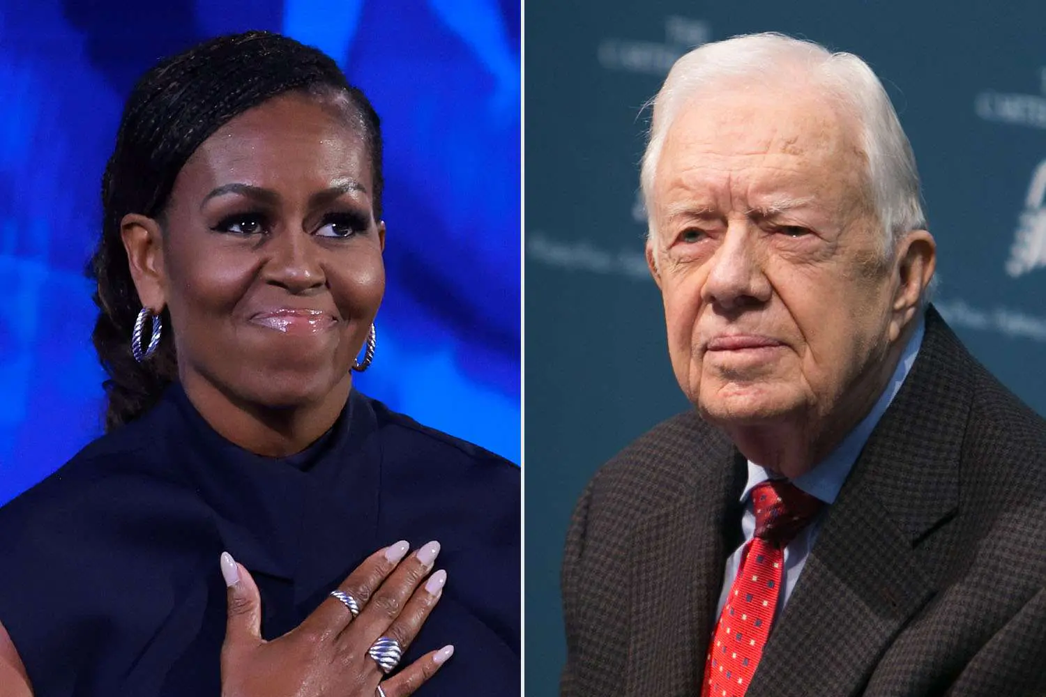 Michelle Obama's Absence and George W. Bush's Lighthearted Moment at Jimmy Carter's Funeral