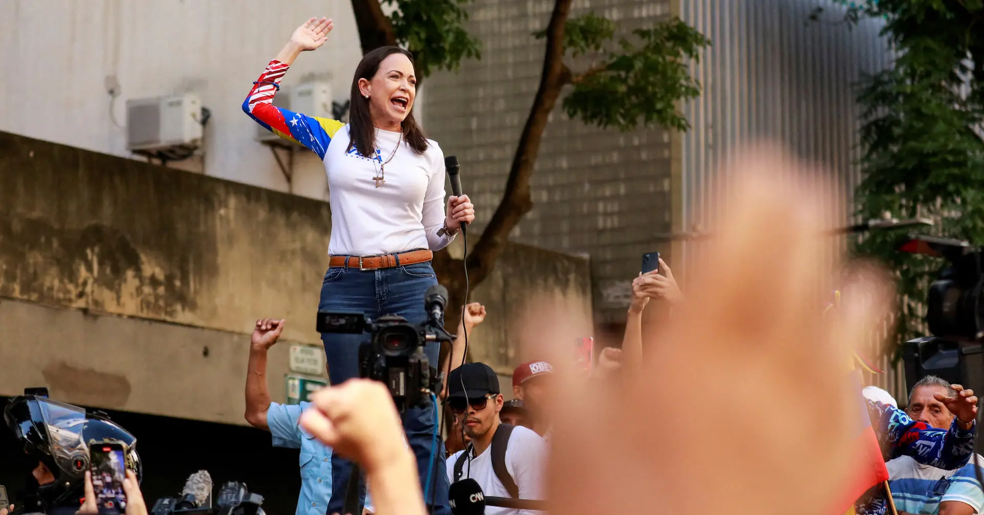 Venezuela Opposition Leader Machado Faces Mounting Pressure Amidst Election Tensions