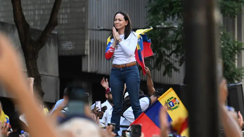 Venezuela Opposition Leader Machado Faces Mounting Pressure Amidst Election Tensions