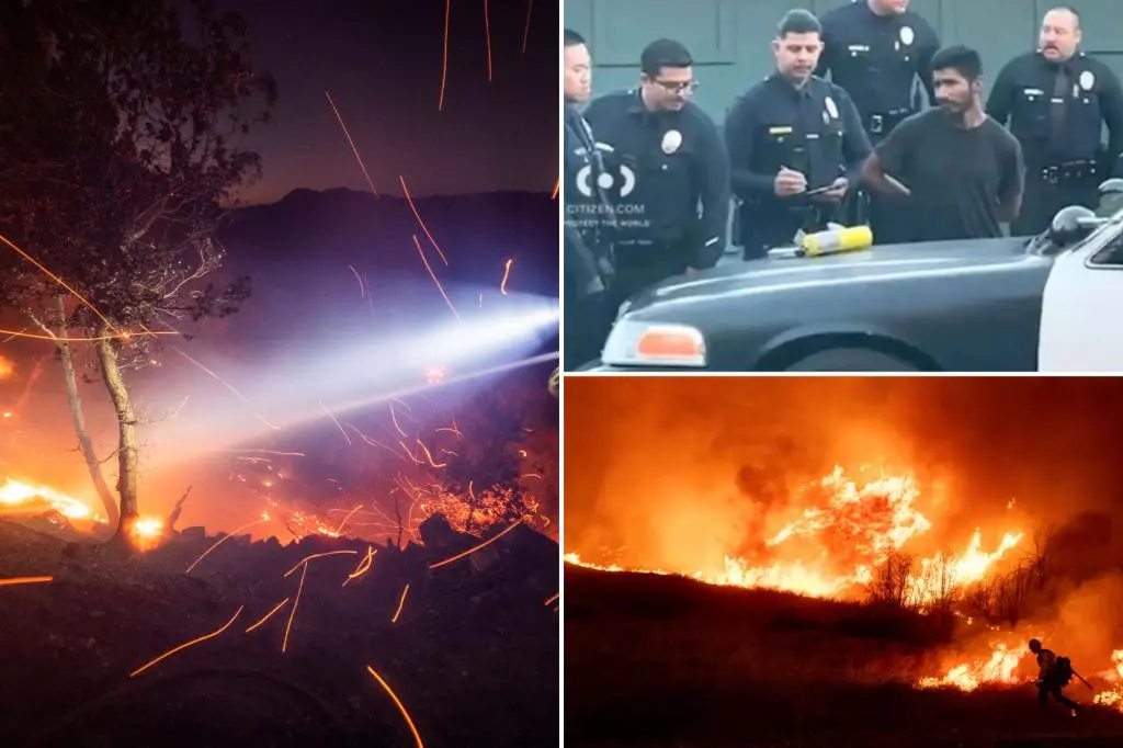 Arson Suspect Arrested in Connection with Kenneth Fire as California Wildfires Rage