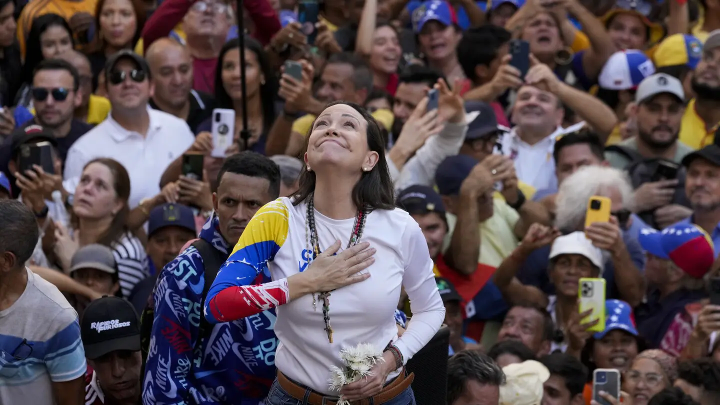 Venezuela Opposition Leader Machado Faces Mounting Pressure Amidst Election Tensions